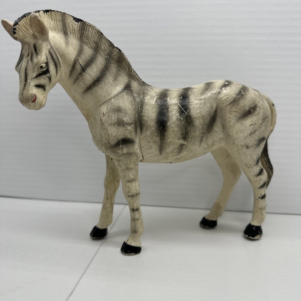Vintage 1986‎ Imperial Toy Zebra Figure